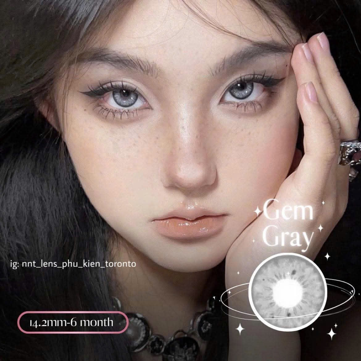 Contact lens - Các mẫu xinh 4 độ có sẵn