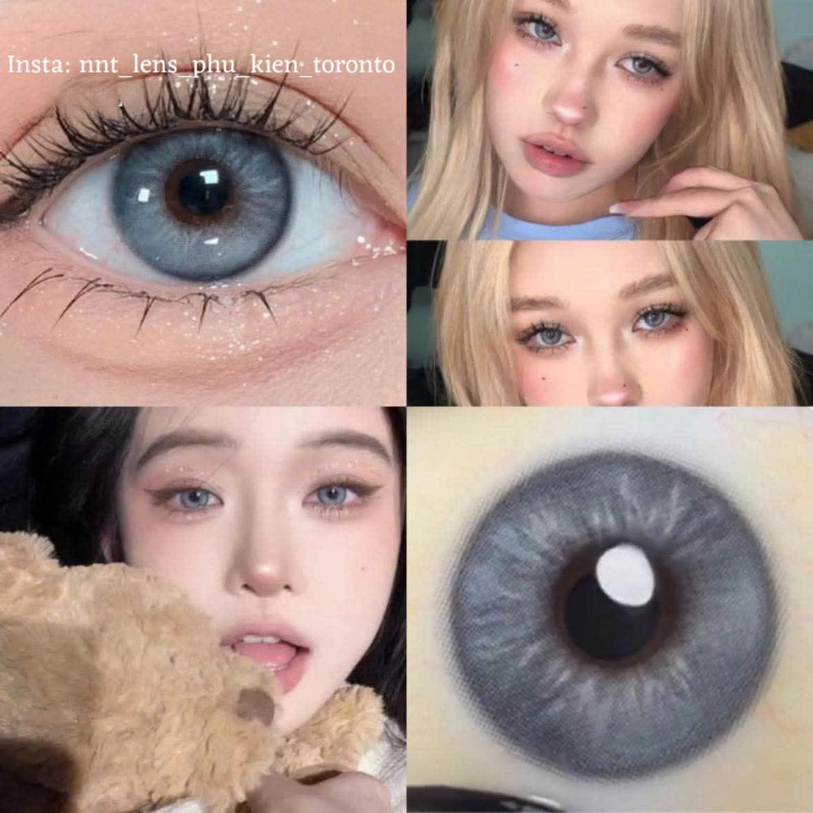 Contact lens - Các mẫu xinh 4 độ có sẵn