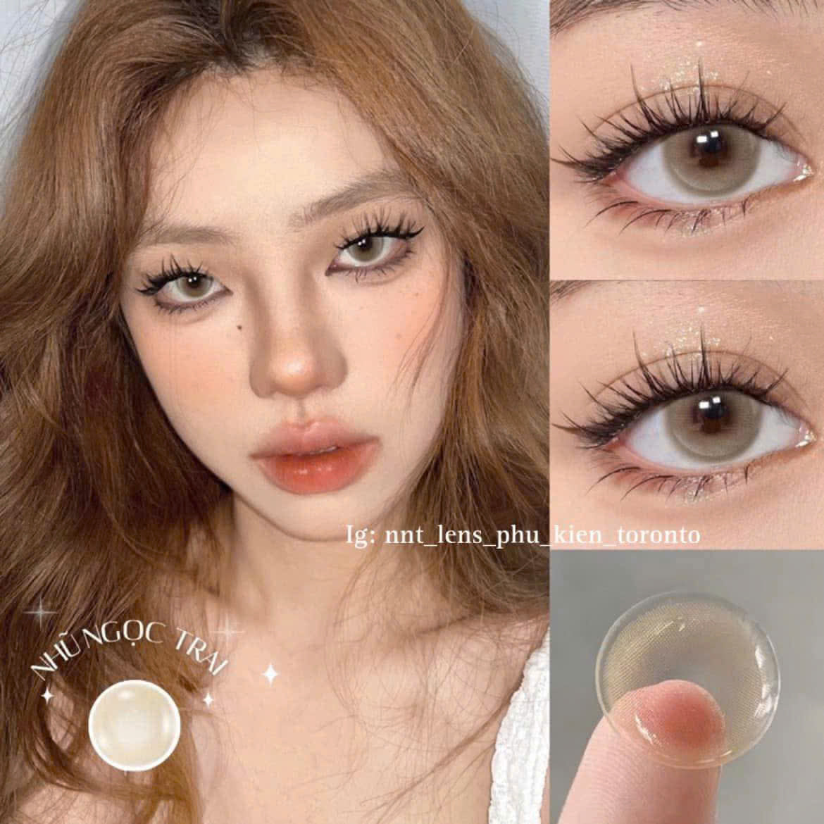 Contact lens - Các mẫu xinh 4 độ có sẵn