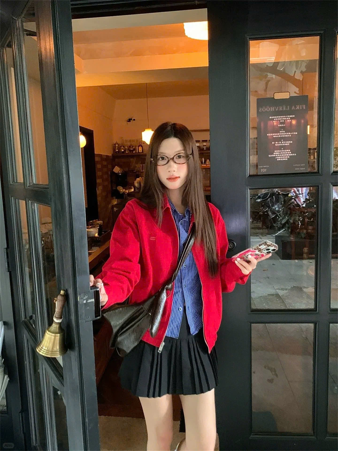 Áo khoác thanh lịch vibe cô nàng Hàn Quốc
