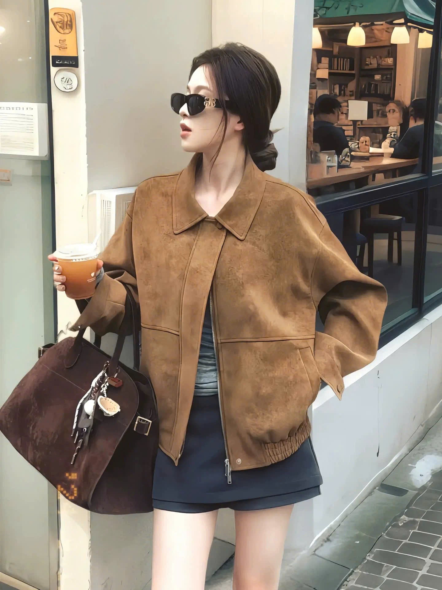 Áo khoác thanh lịch vibe cô nàng Hàn Quốc