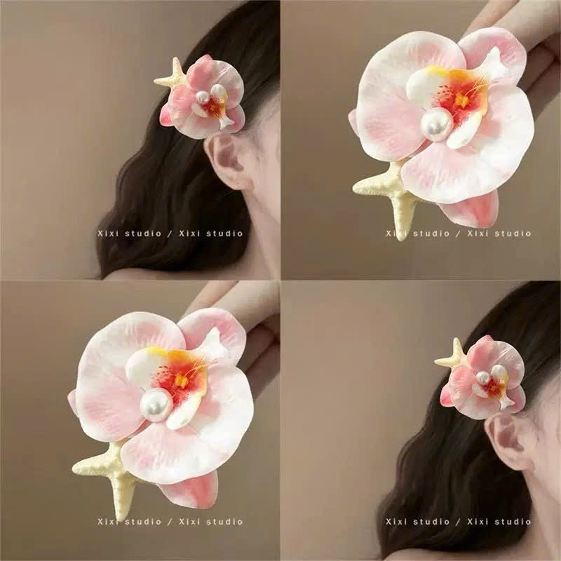 Kẹp tóc hợp đi biển