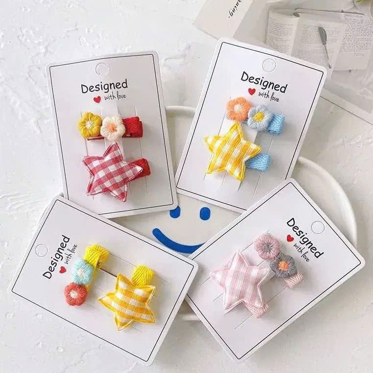 Set kẹp nhiều mẫu cho gọn tóc thay đổi mỗi ngày