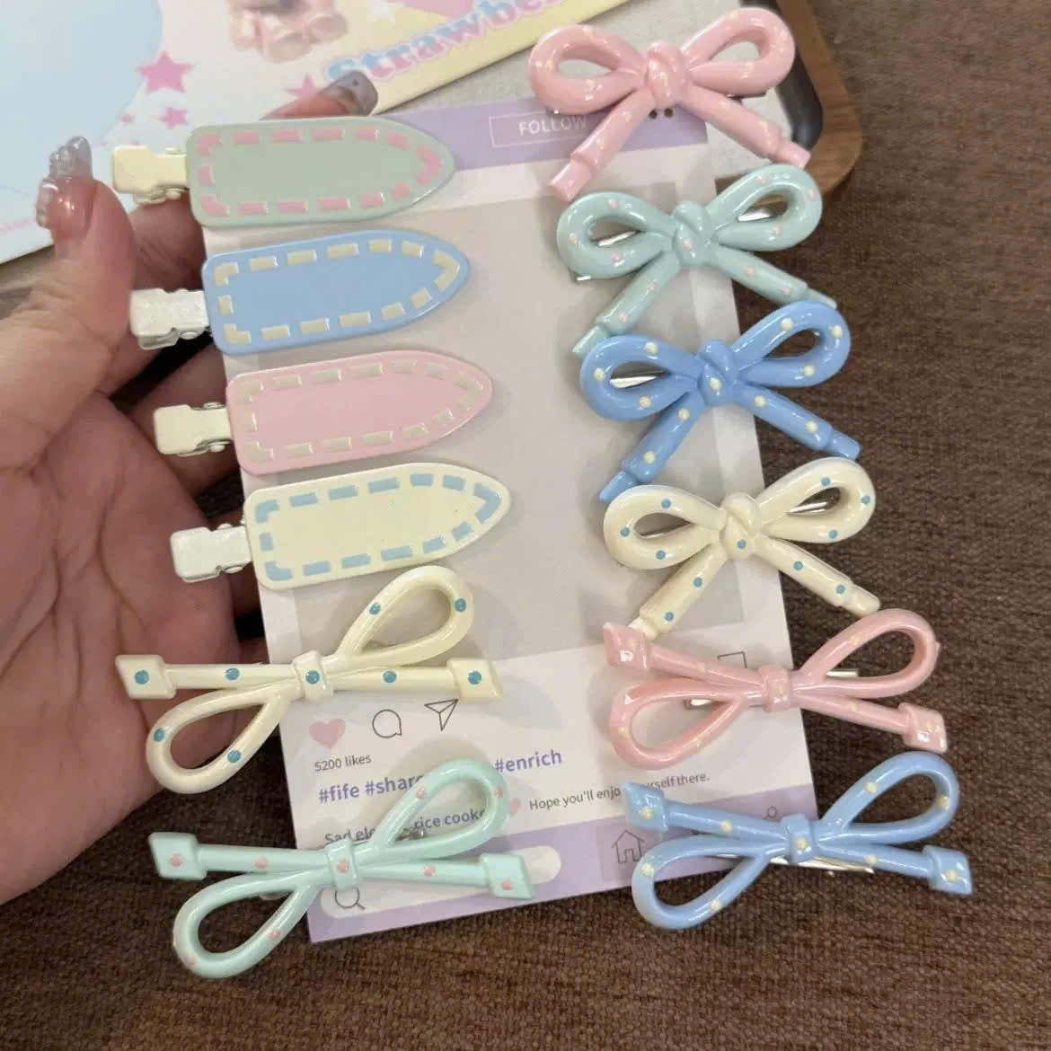 Set kẹp nhiều mẫu cho gọn tóc thay đổi mỗi ngày