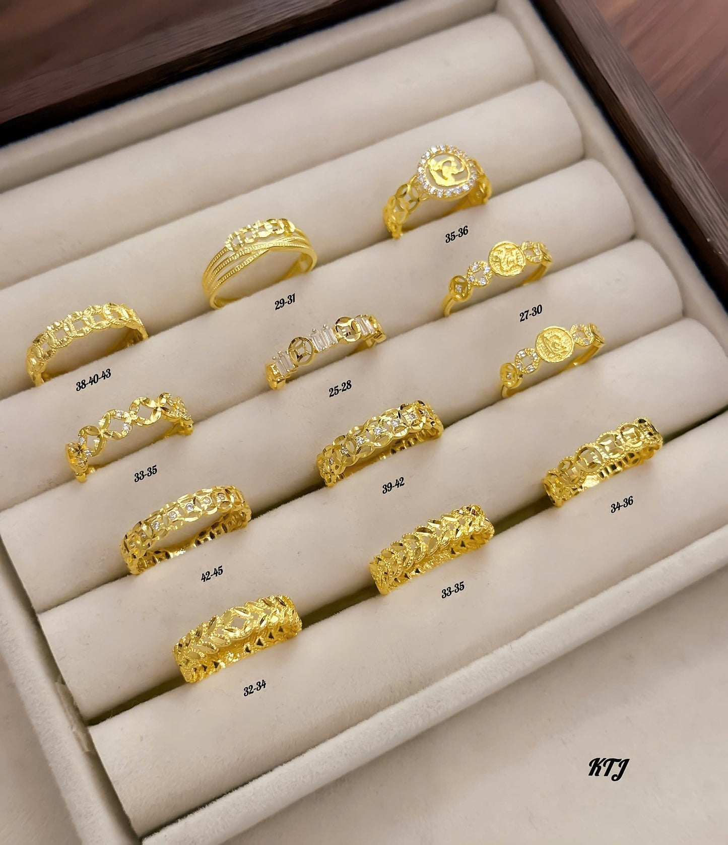 Nhẫn vàng kim tiền mẫu mới