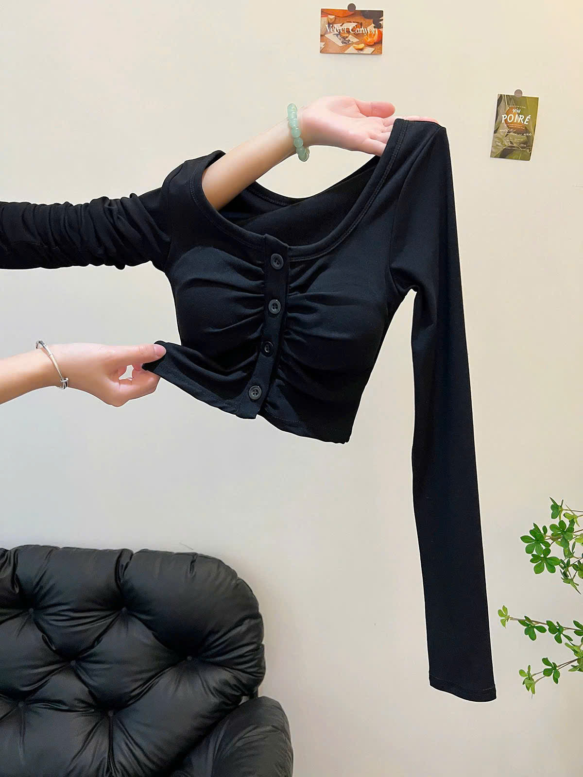 Áo kiểu xinh tay dài mới nhất 2026