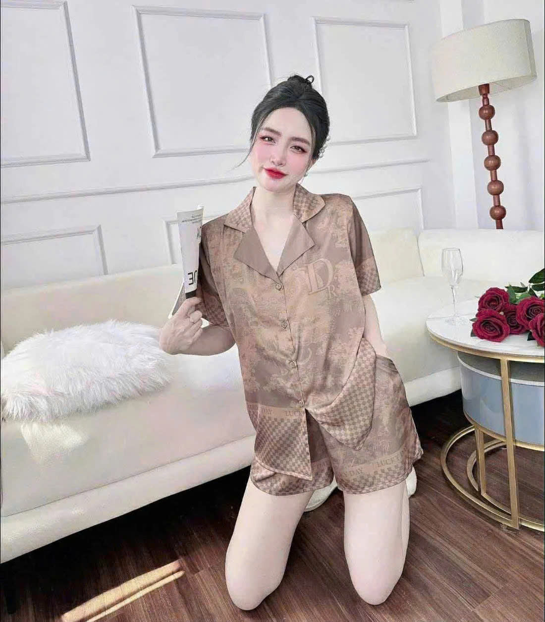 Mới về đồ ngủ chất lụa latin xịn xò quen thuộc mặc cực thích