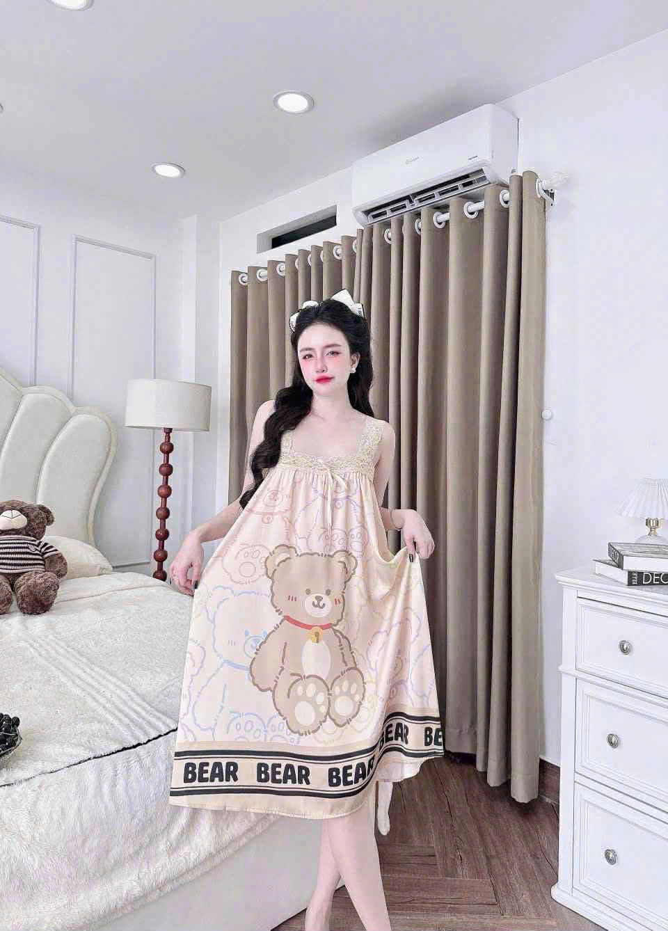 Mới về đồ ngủ chất lụa latin xịn xò quen thuộc mặc cực thích