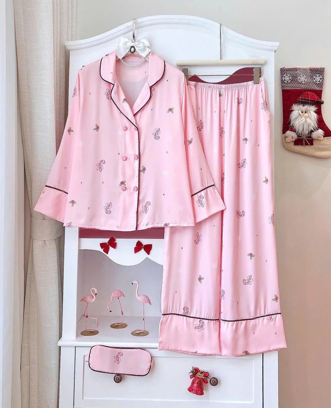 Mới về đồ ngủ chất lụa latin xịn xò quen thuộc mặc cực thích