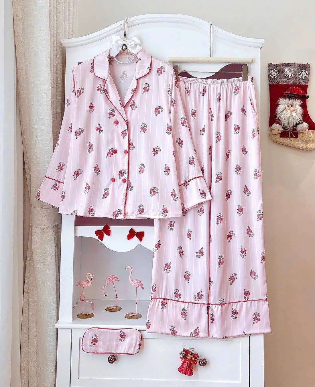 Mới về đồ ngủ chất lụa latin xịn xò quen thuộc mặc cực thích