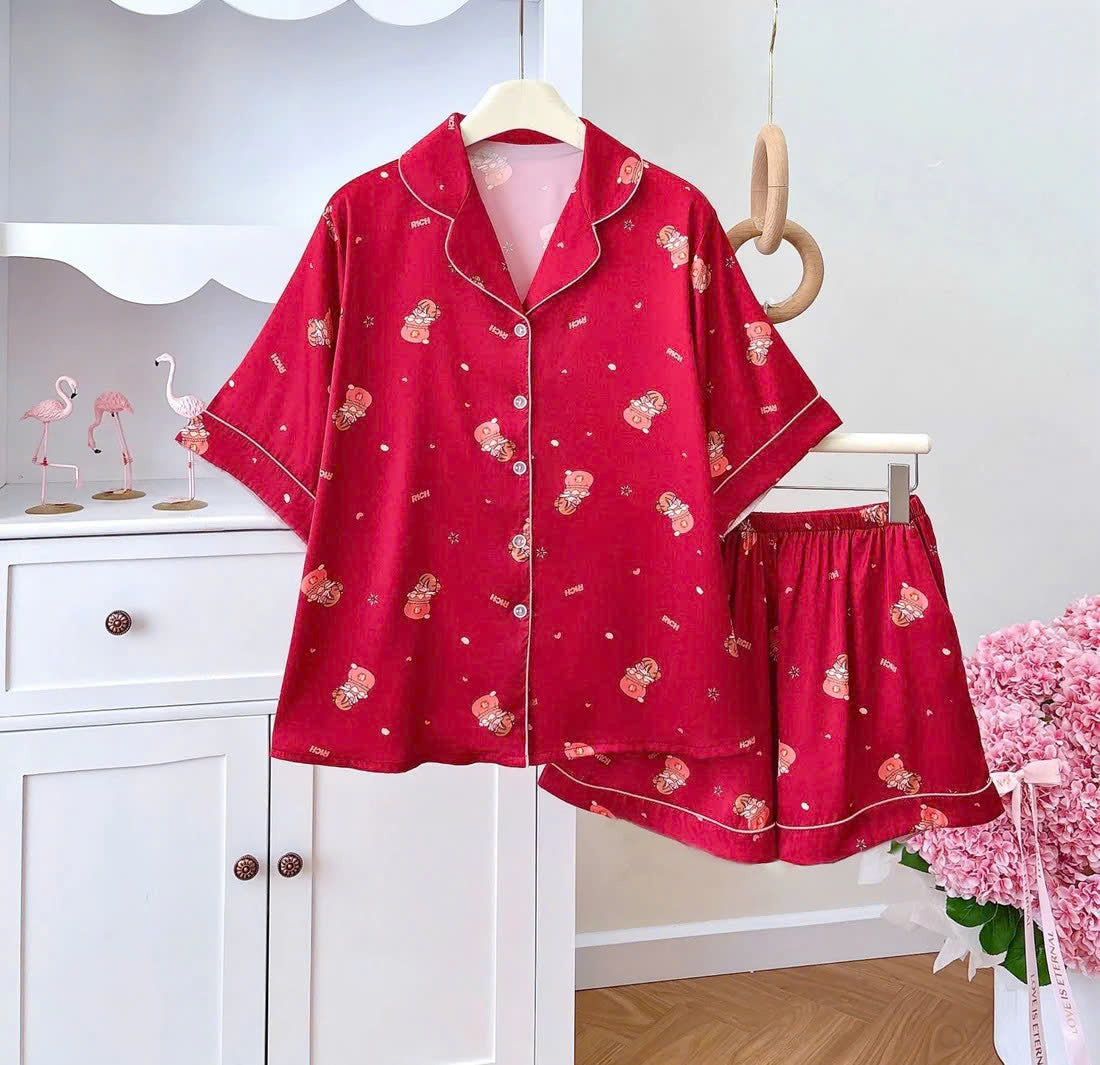 Mới về đồ ngủ chất lụa latin xịn xò quen thuộc mặc cực thích