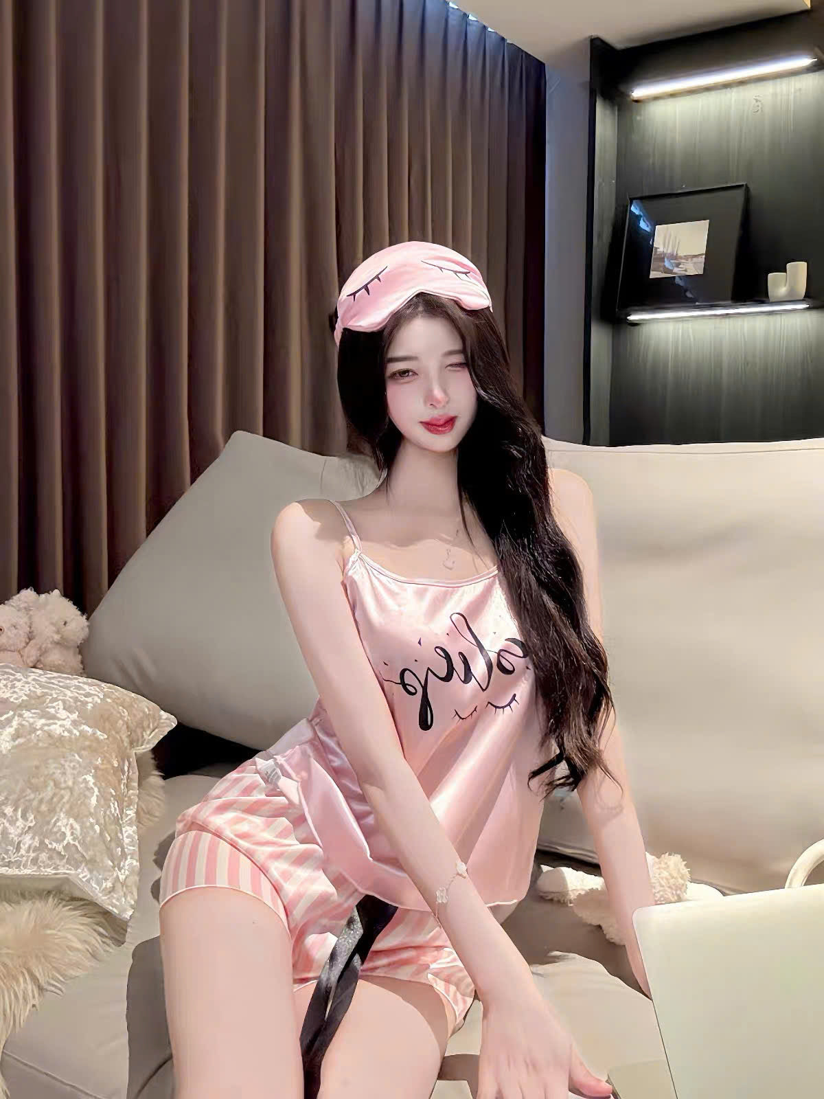 Đồ ngủ 2 dây quyến rũ