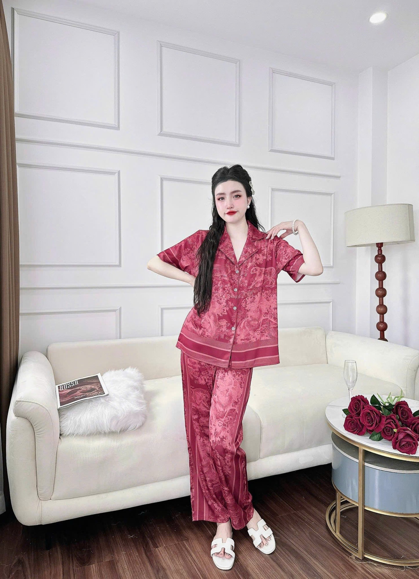 Mới về đồ ngủ chất lụa latin xịn xò quen thuộc mặc cực thích