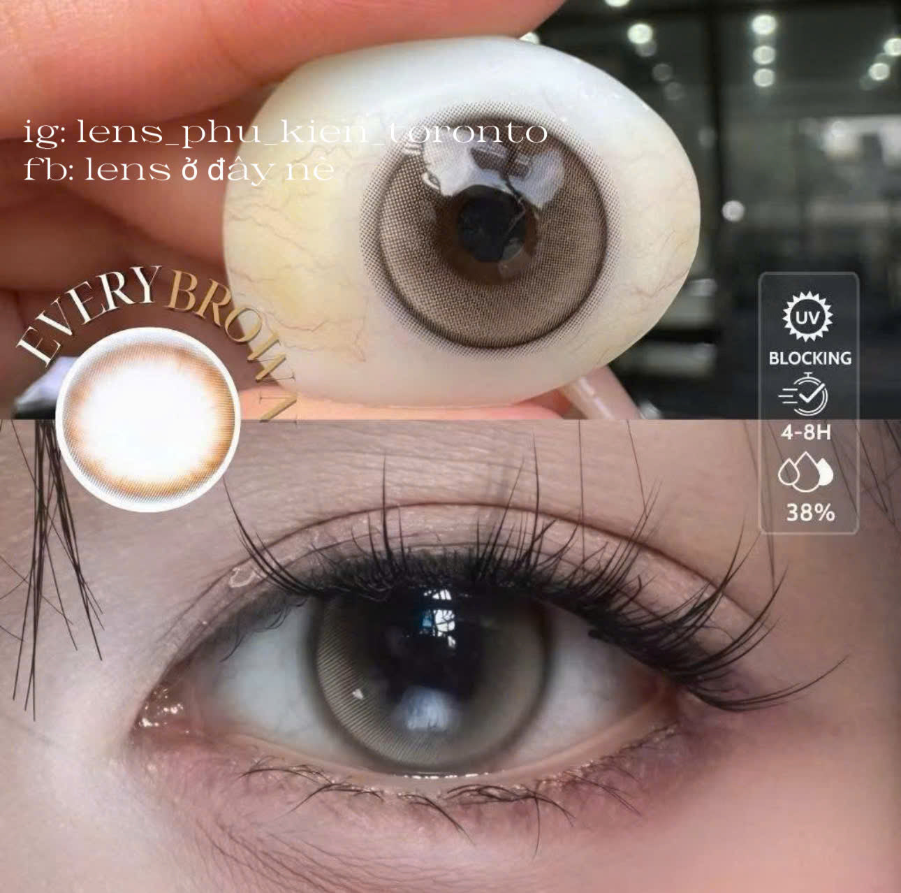 Contact lens - Every Brown