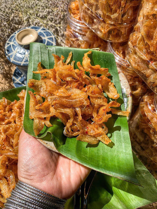 Cá cơm giòn rút xương sấy mắm