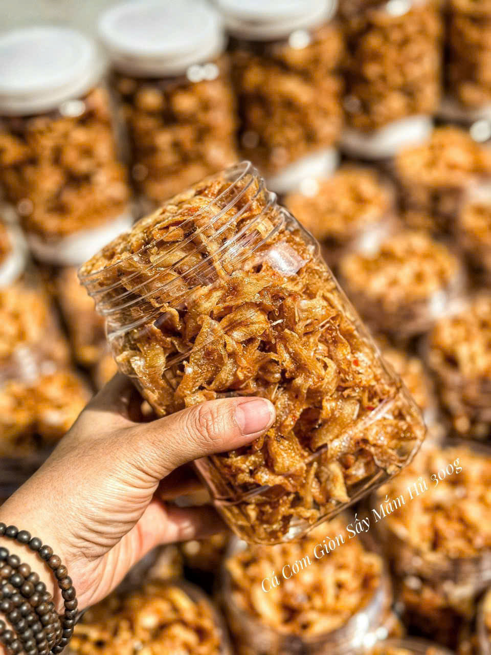Cá cơm giòn rút xương sấy mắm