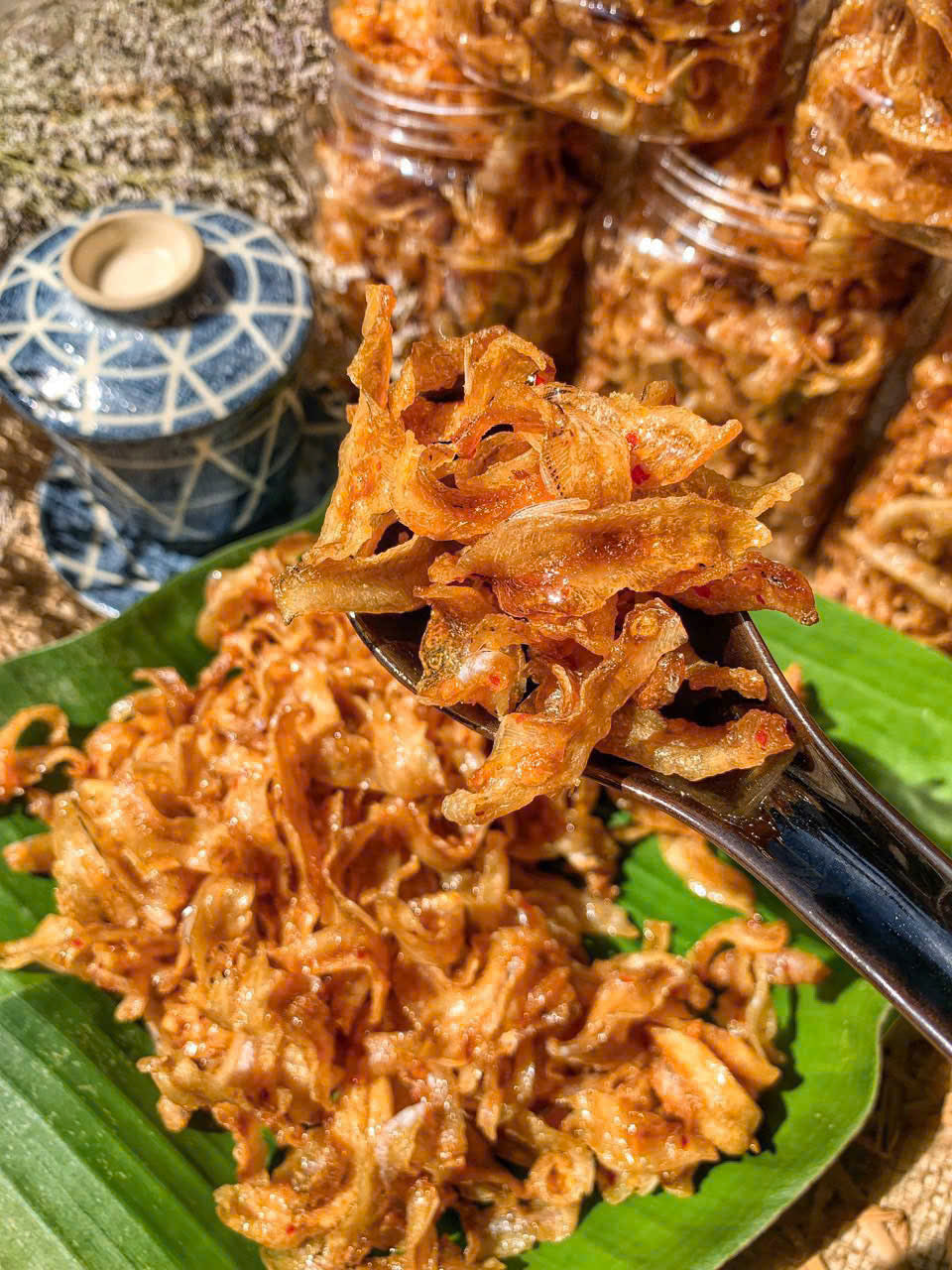 Cá cơm giòn rút xương sấy mắm