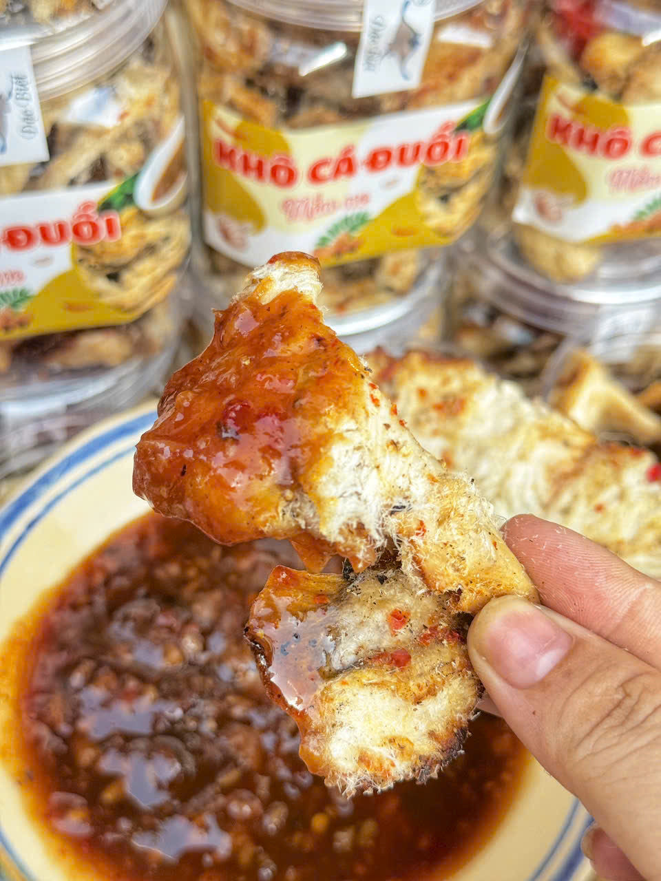 Khô cá đuối mắm me