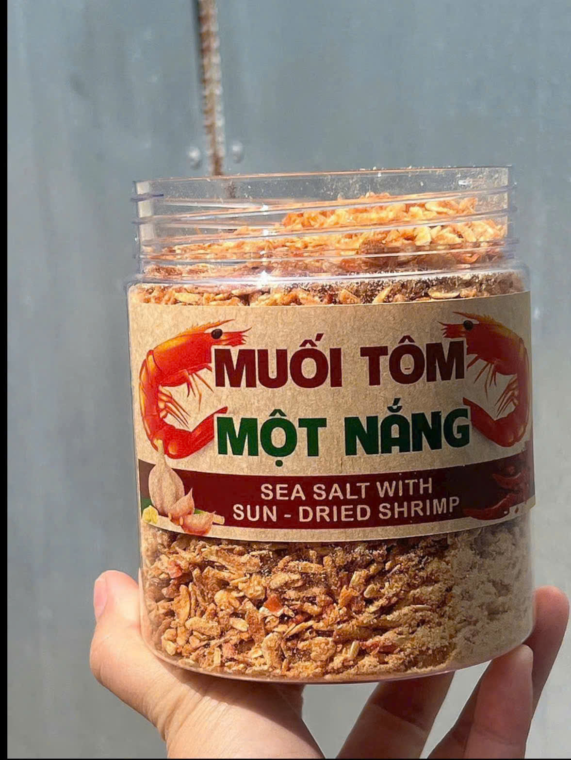Menu các loại muối chấm nhà Thao hủ 500g