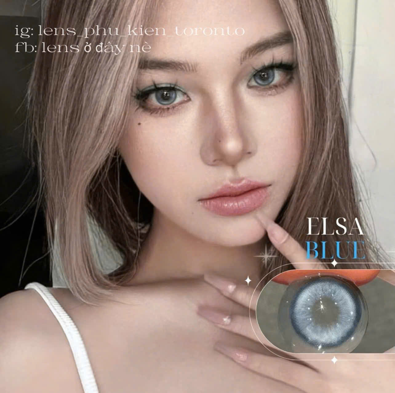 Contact lens - Các mẫu xinh 0 độ có sẵn