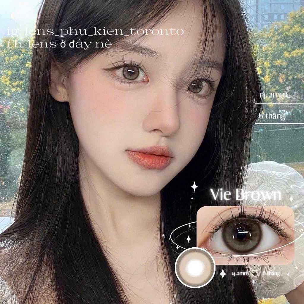 Contact lens - Các mẫu xinh 0 độ có sẵn