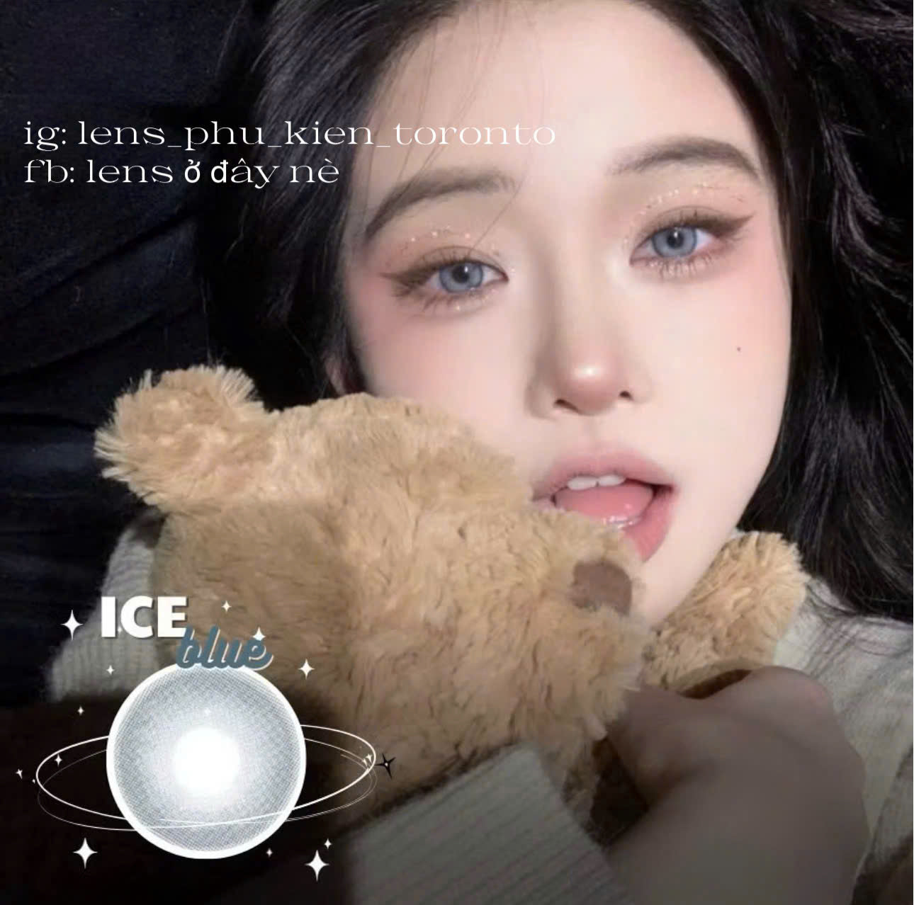 Contact lens - Các mẫu xinh 0 độ có sẵn