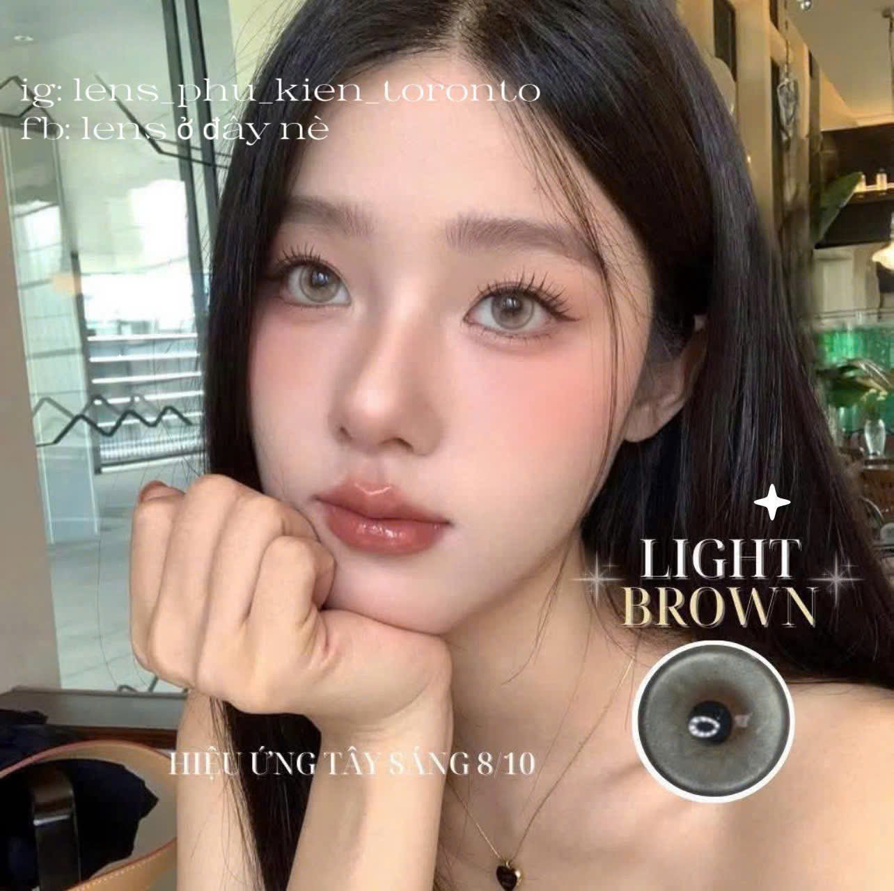 Contact lens - Các mẫu xinh 0 độ có sẵn