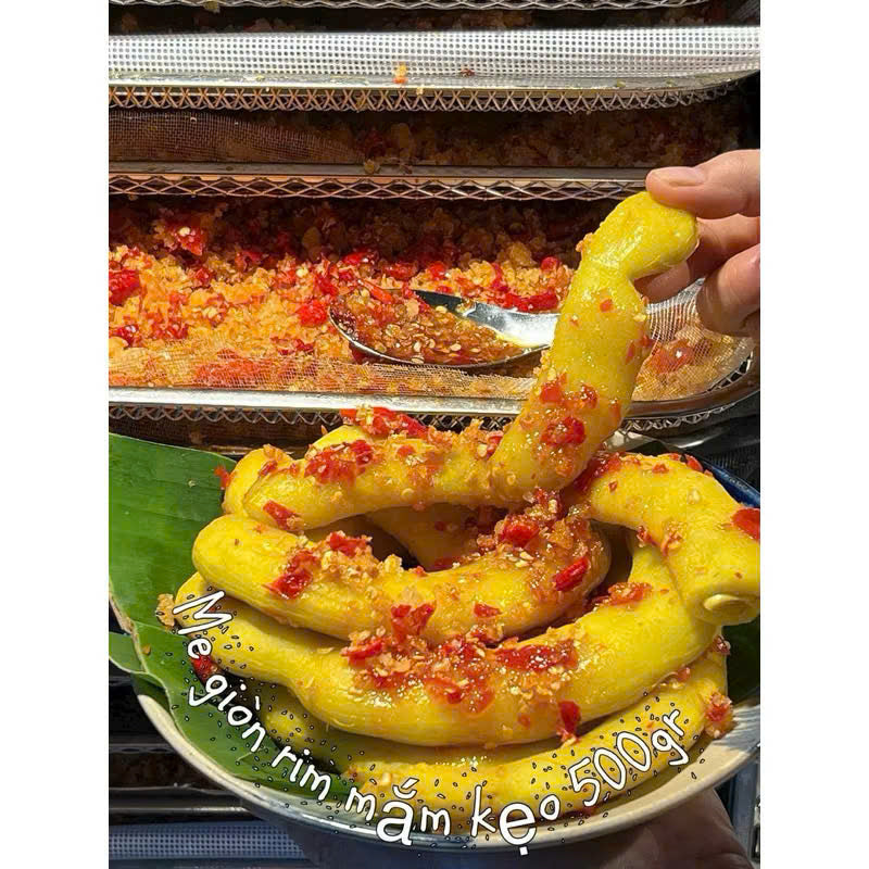 Me giòn rim mắm kẹo