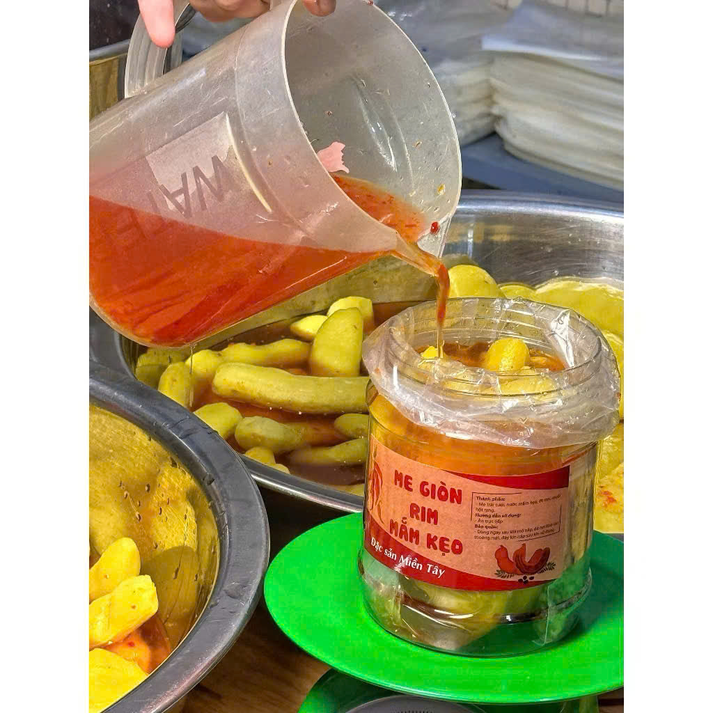 Me giòn rim mắm kẹo