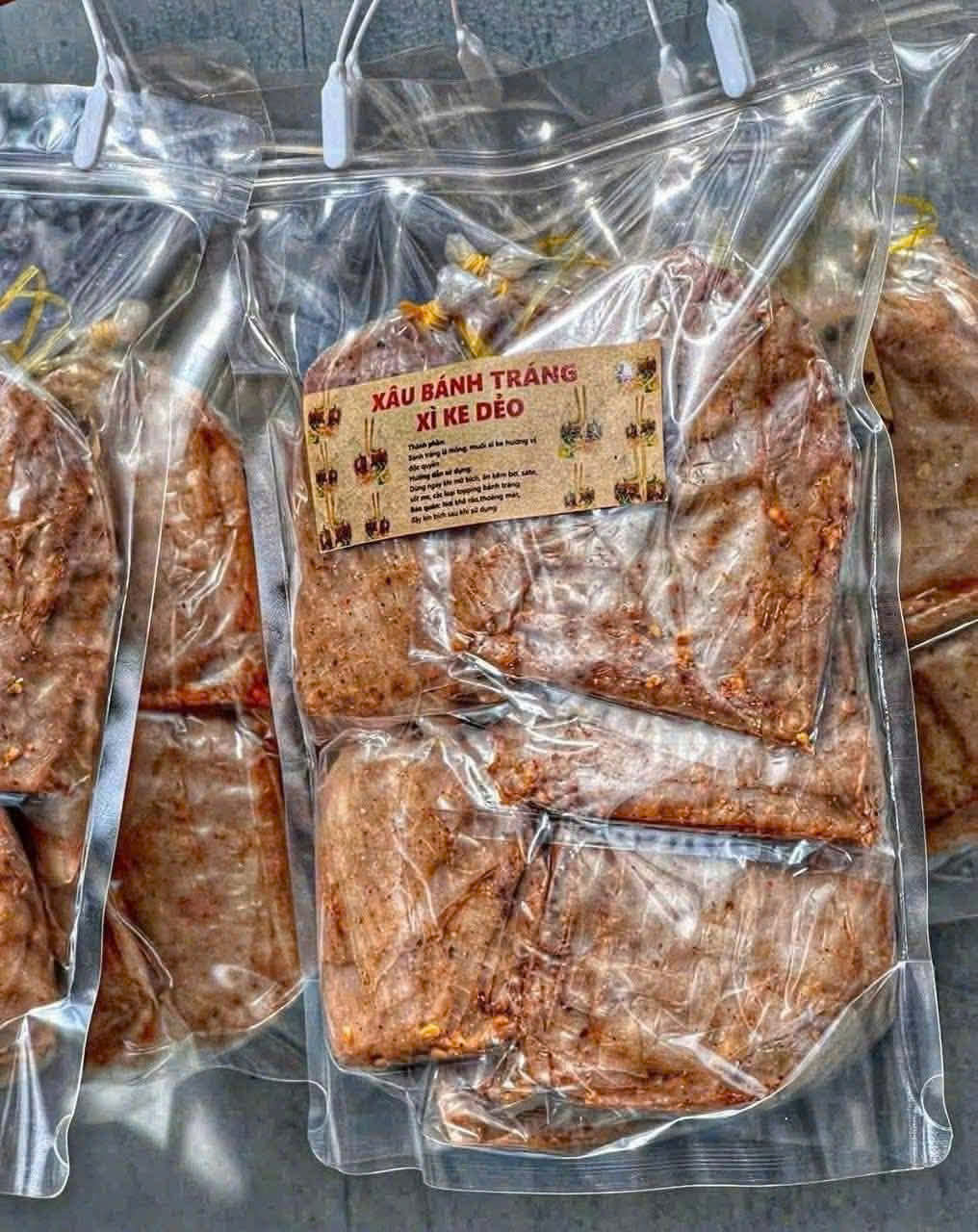 Bánh tráng xì ke dẻo
