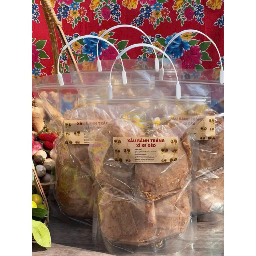 Bánh tráng xì ke dẻo