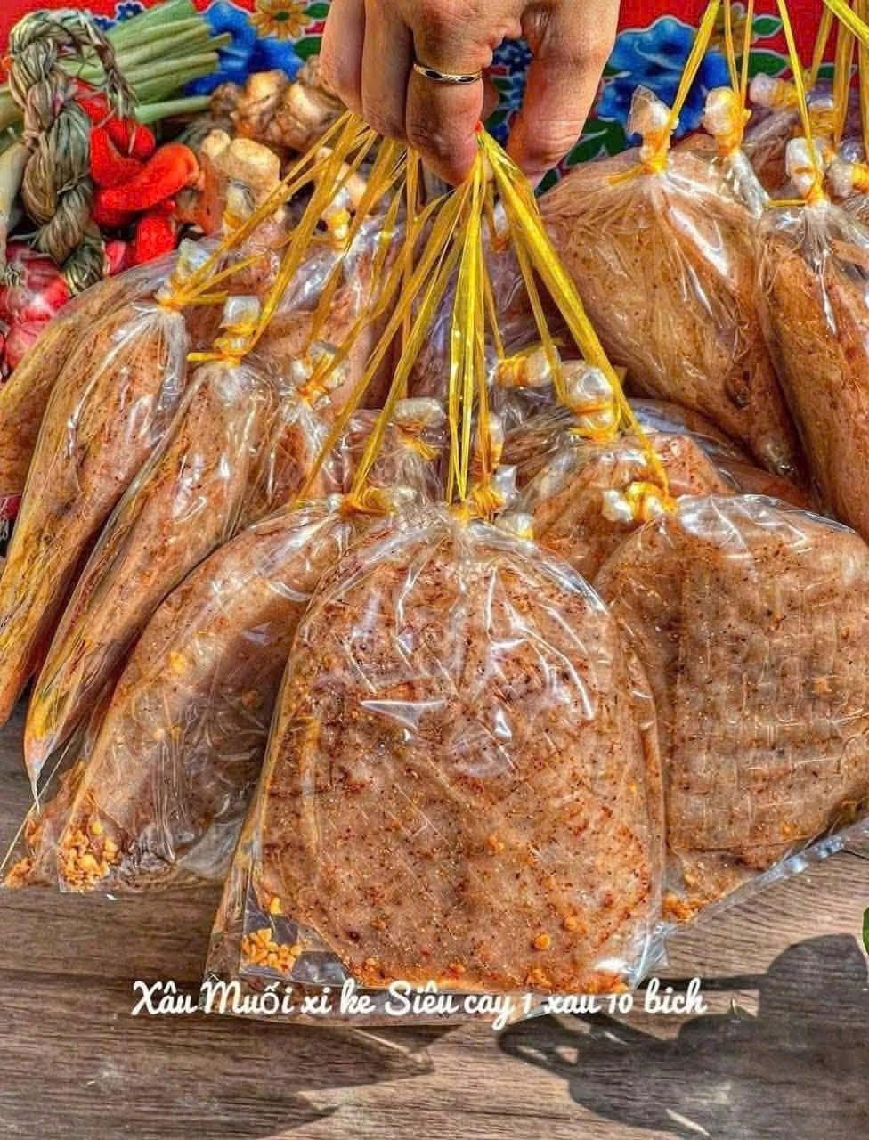 Bánh tráng xì ke dẻo