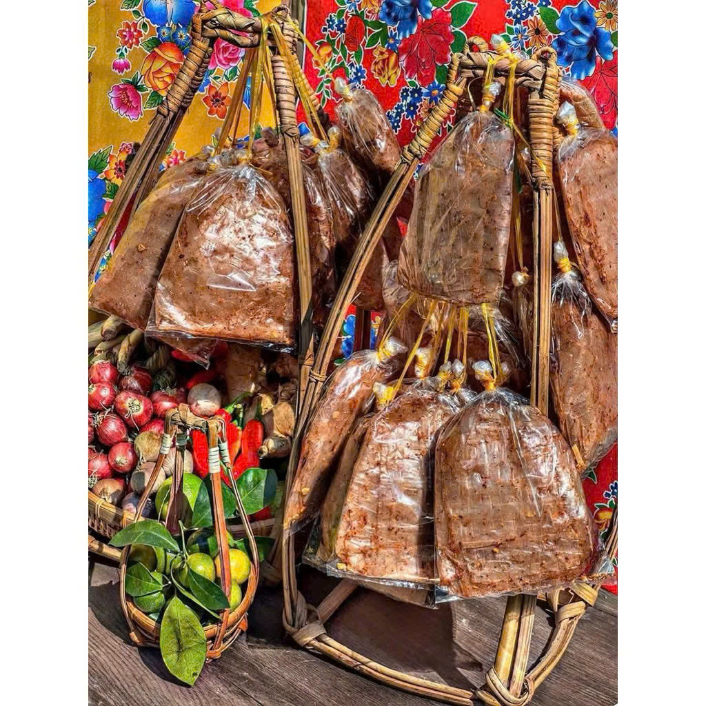 Bánh tráng xì ke dẻo