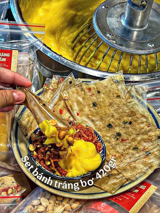 Set bánh tráng bơ thập cẩm