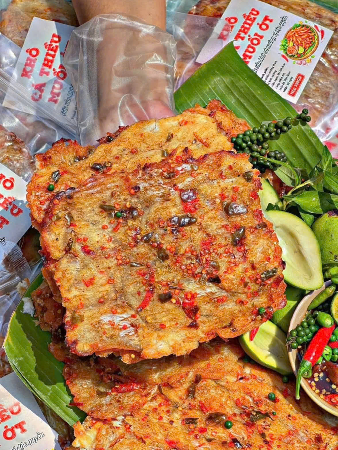 Khô cá thiều muối ớt