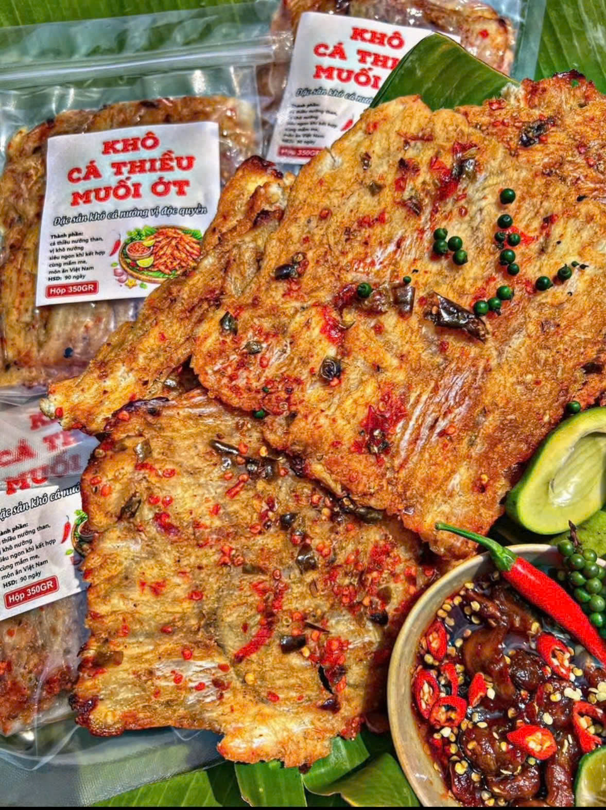 Khô cá thiều muối ớt