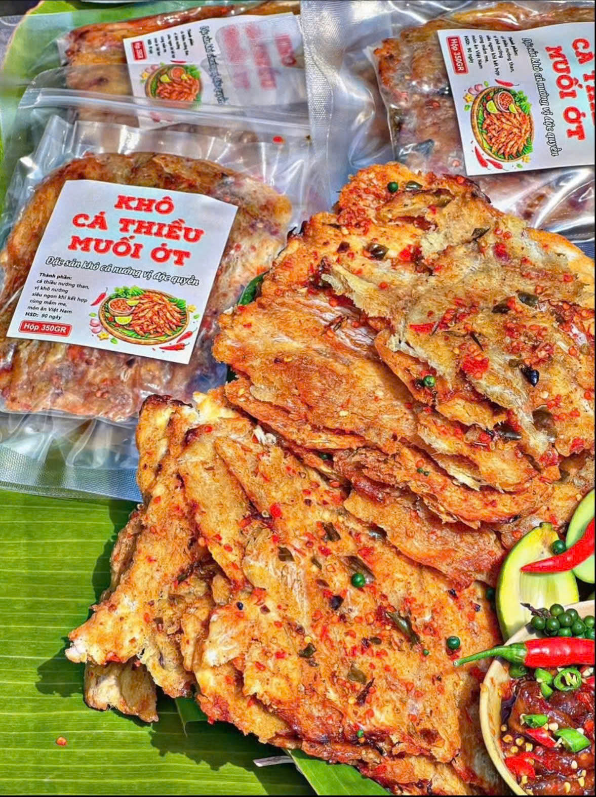 Khô cá thiều muối ớt