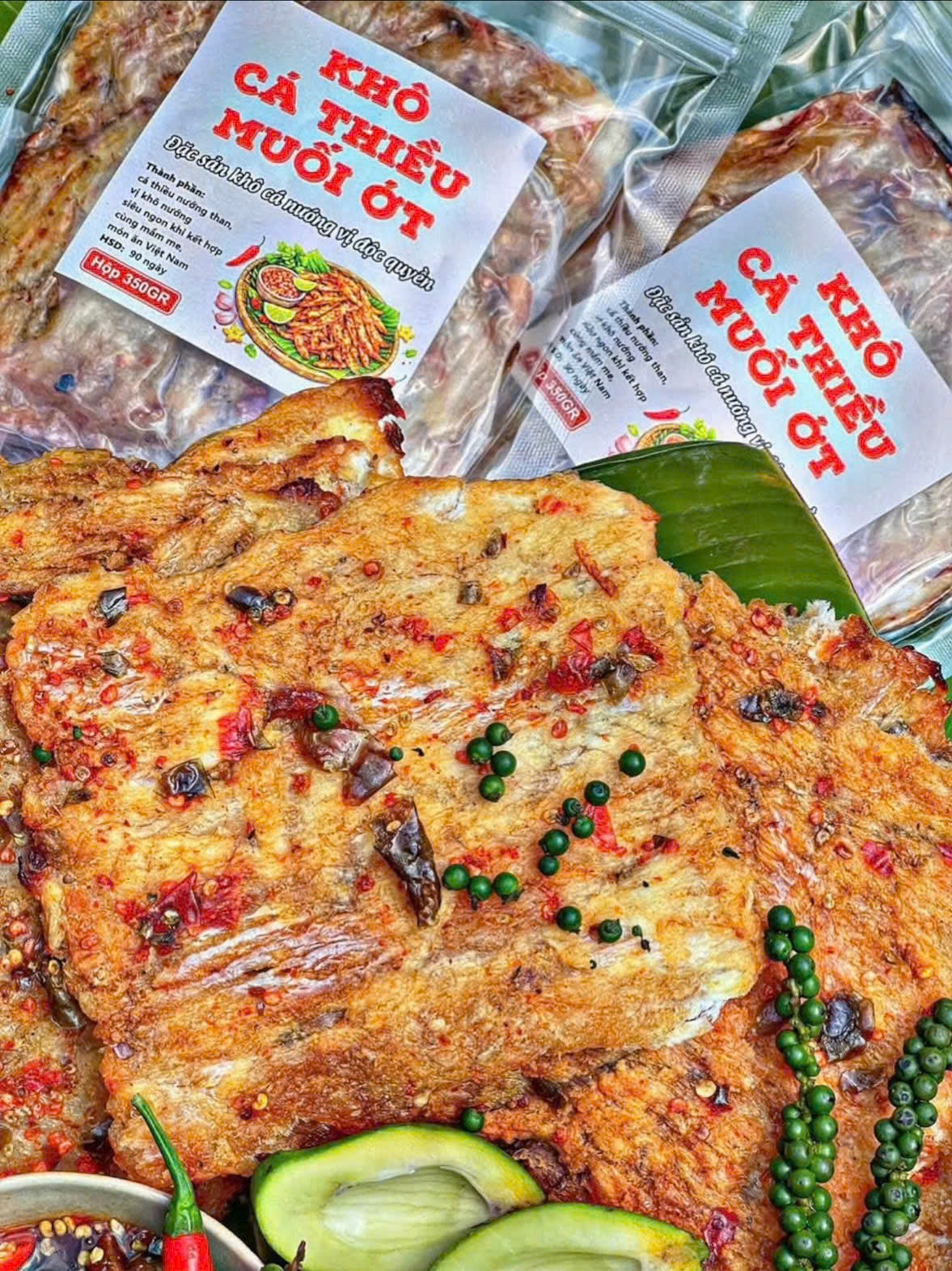 Khô cá thiều muối ớt