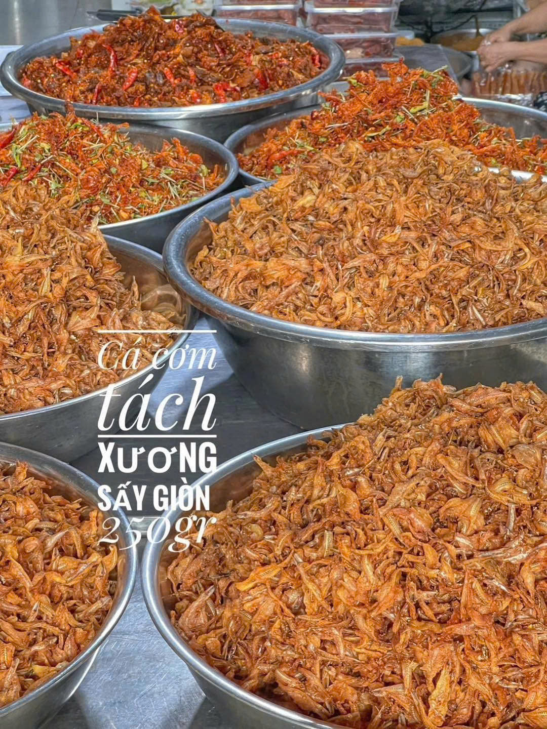 Cá cơm rút xương sấy giòn