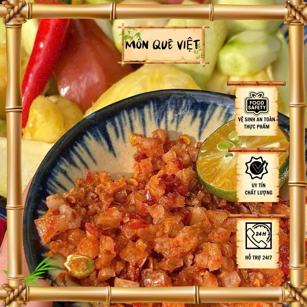 Muối ớt đỏ hột rang