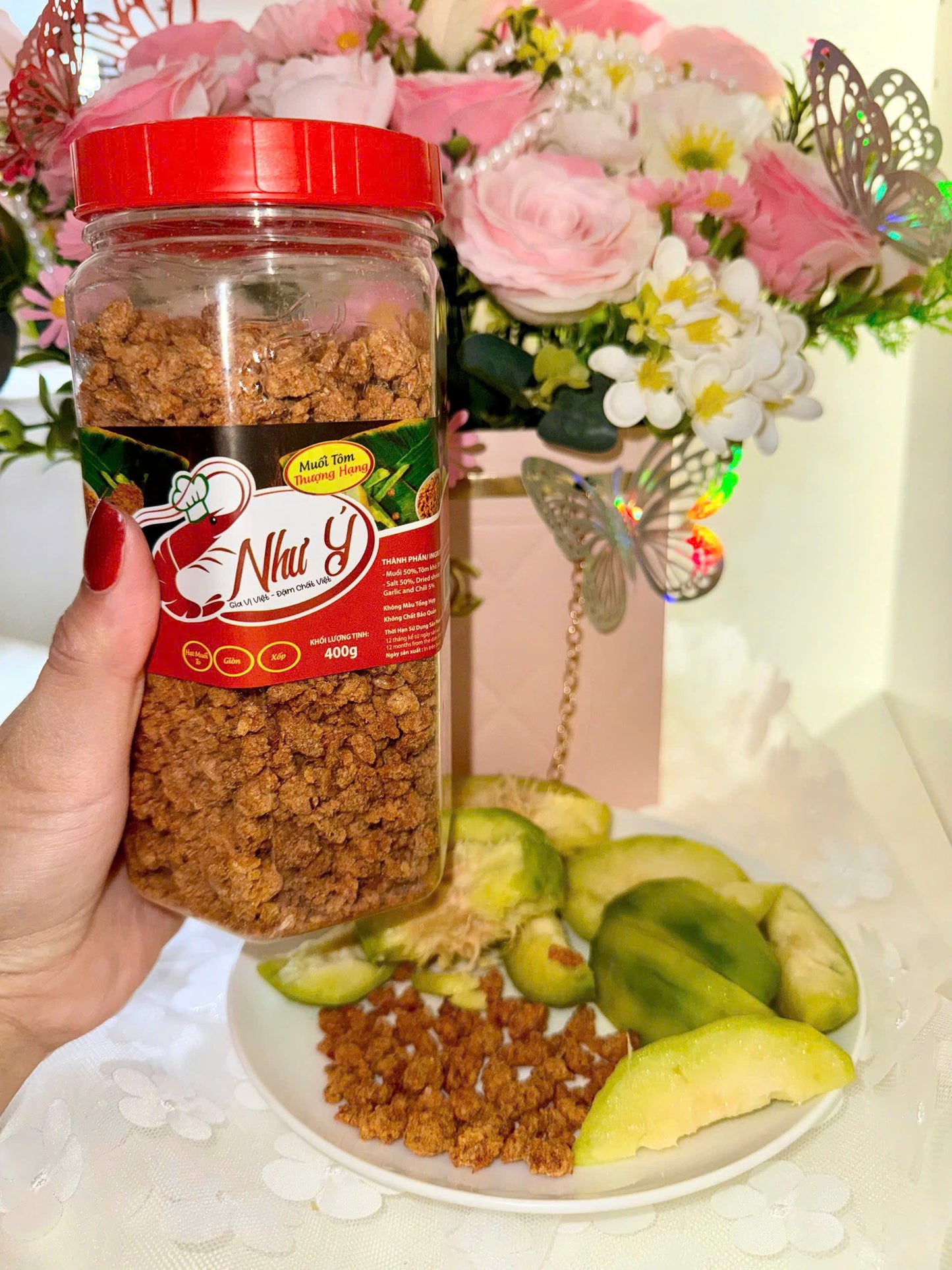 Muối tôm Như ý hạt to & xay mịn