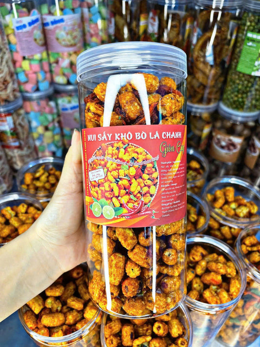 Nui sấy khô bò lá chanh
