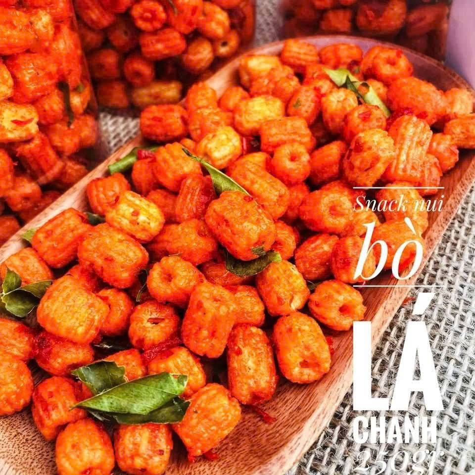 Nui sấy khô bò lá chanh